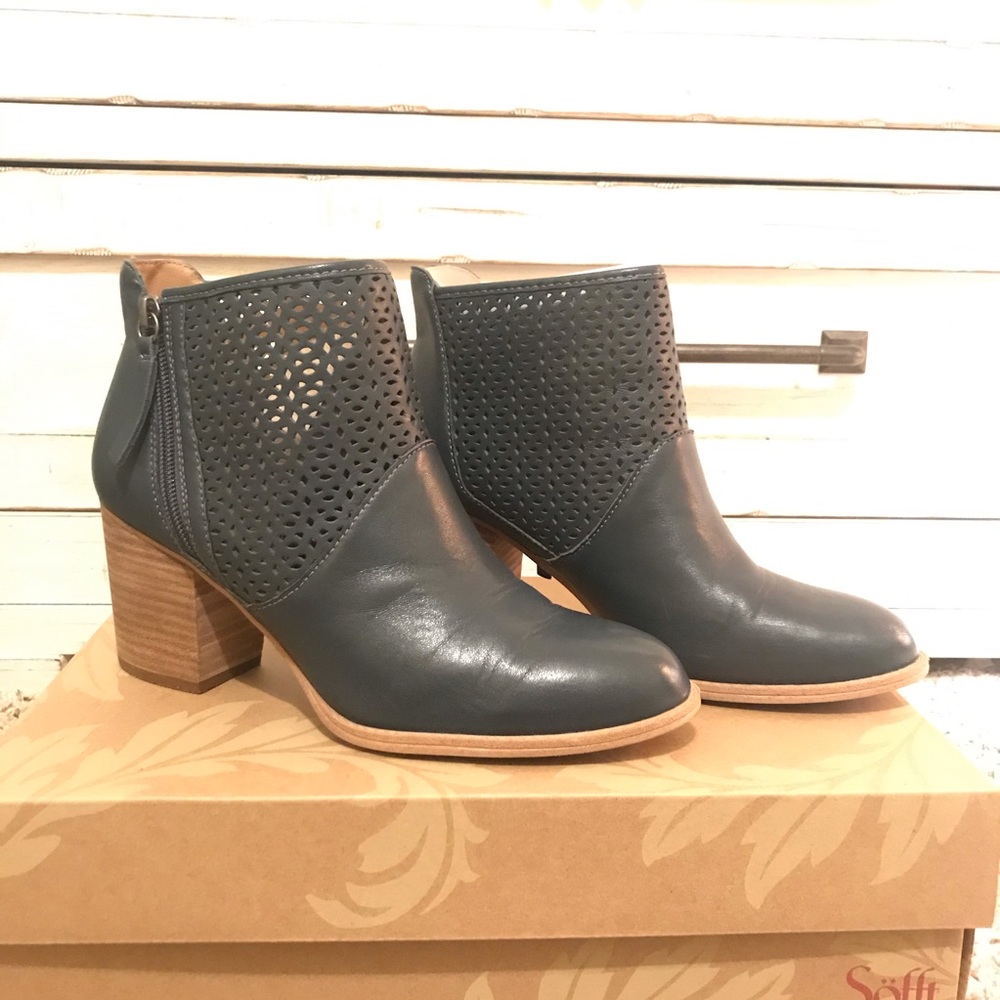 Westley Denim Blue Sofft Bootie